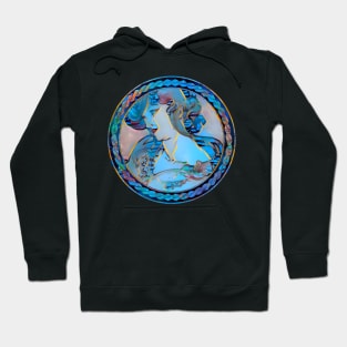 Framed Dream of Vitrail Pour la facade de la Boutique Fouquet Hoodie